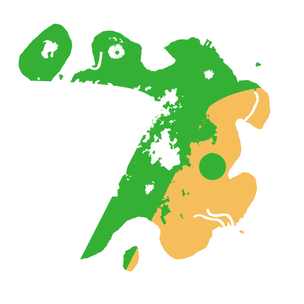 Biome Rust Map: Procedural Map, Size: 3000, Seed: 12930