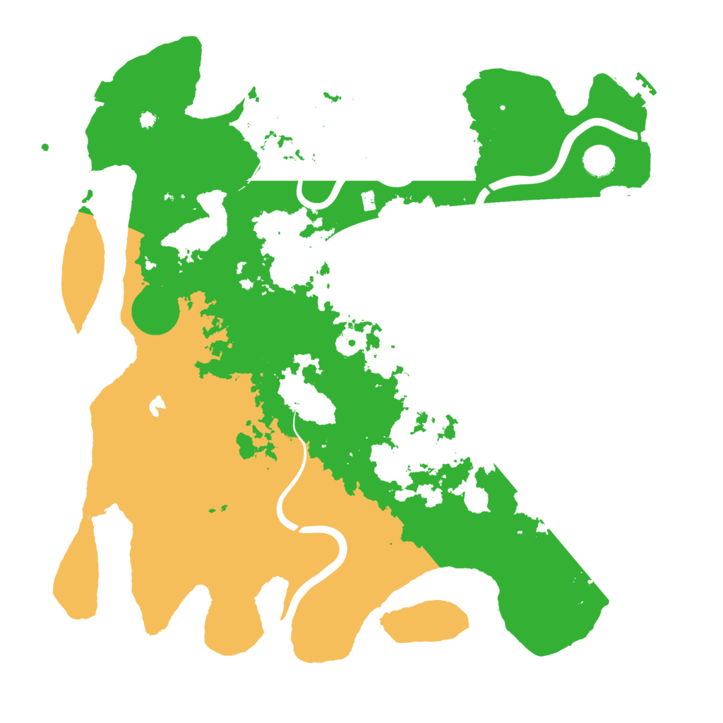 Biome Rust Map: Procedural Map, Size: 4000, Seed: 501097793