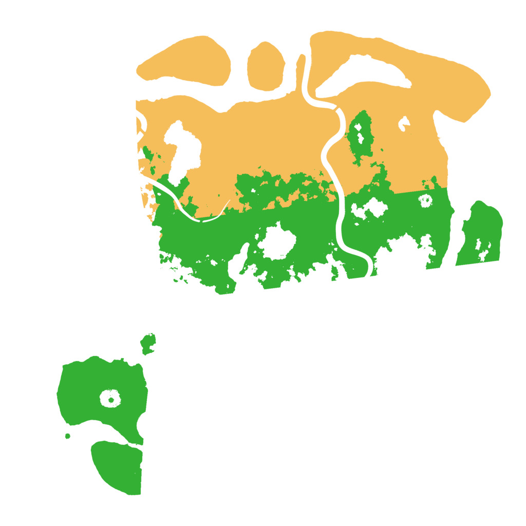 Biome Rust Map: Procedural Map, Size: 4000, Seed: 4545