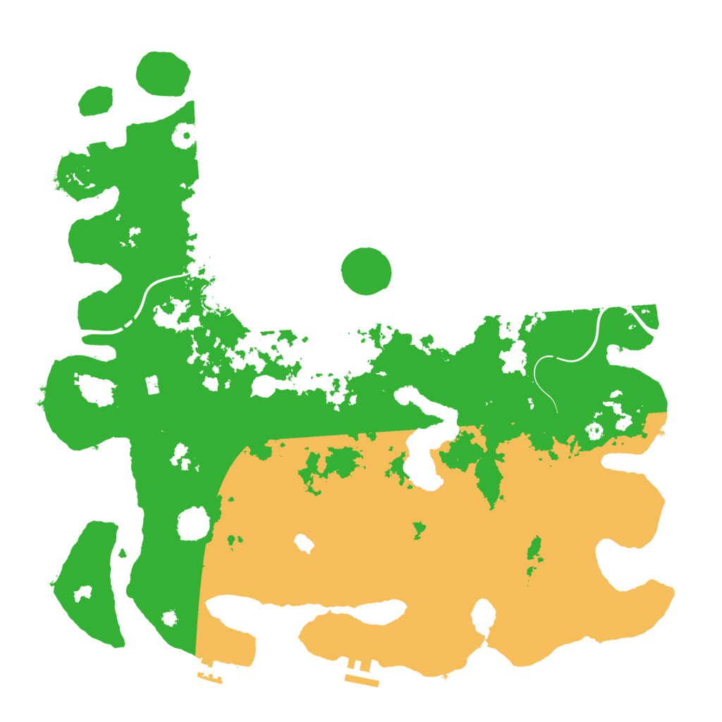 Biome Rust Map: Procedural Map, Size: 4250, Seed: 80483877