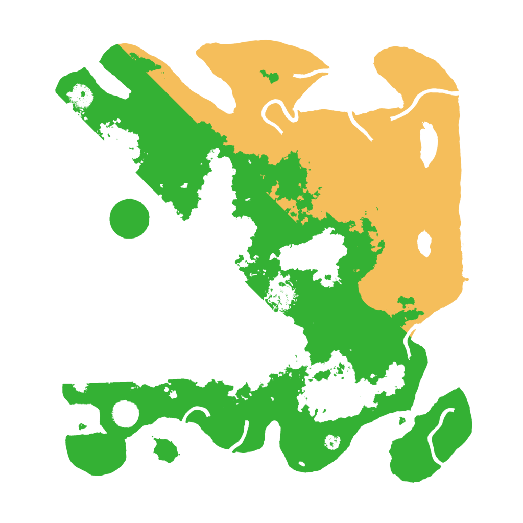 Biome Rust Map: Procedural Map, Size: 3500, Seed: 1006899394