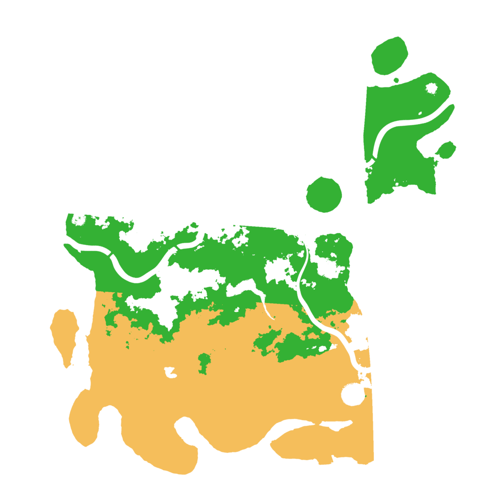 Biome Rust Map: Procedural Map, Size: 4000, Seed: 514637460