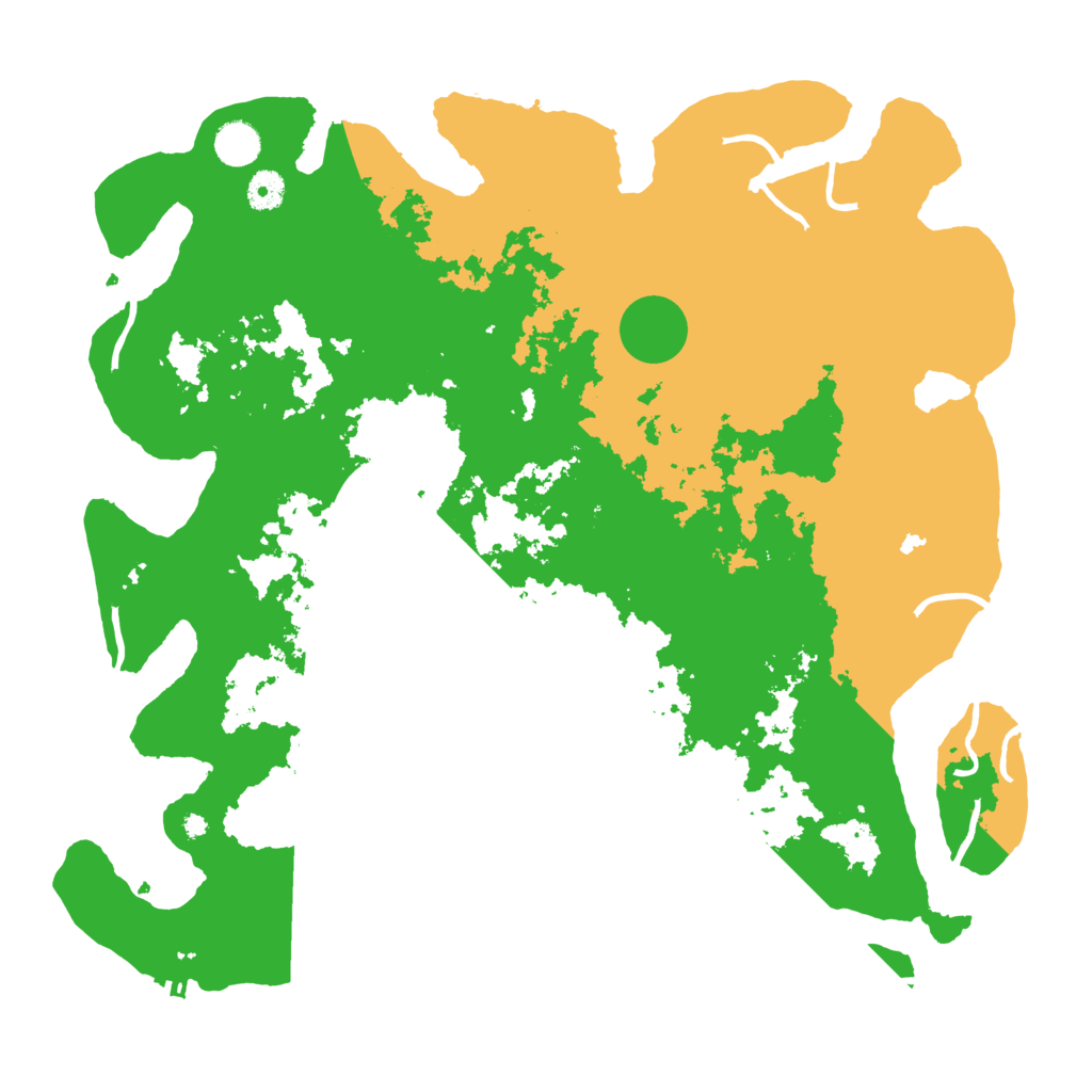 Biome Rust Map: Procedural Map, Size: 4250, Seed: 196682930
