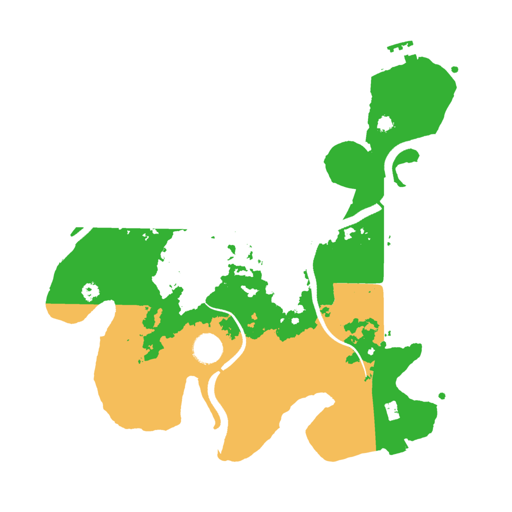 Biome Rust Map: Procedural Map, Size: 3000, Seed: 1769152313