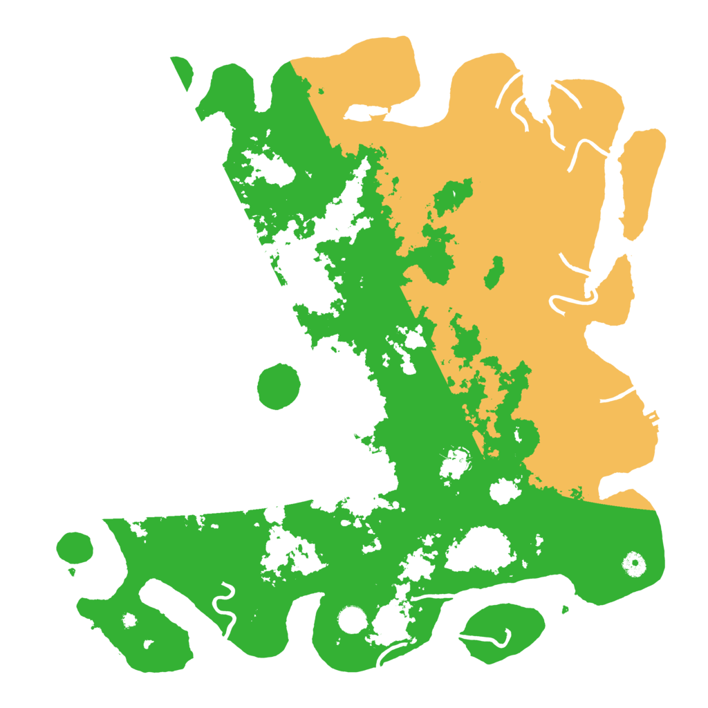 Biome Rust Map: Procedural Map, Size: 4500, Seed: 230620