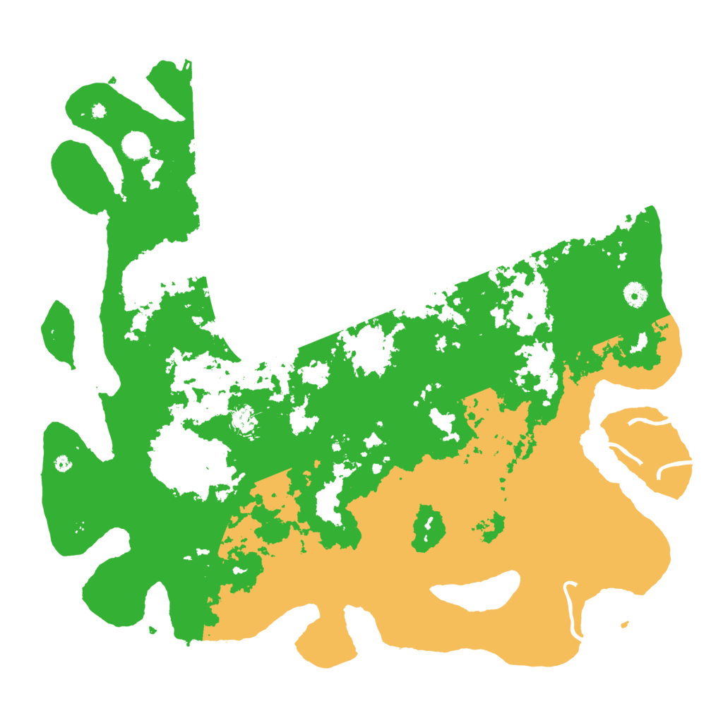 Biome Rust Map: Procedural Map, Size: 4500, Seed: 183492