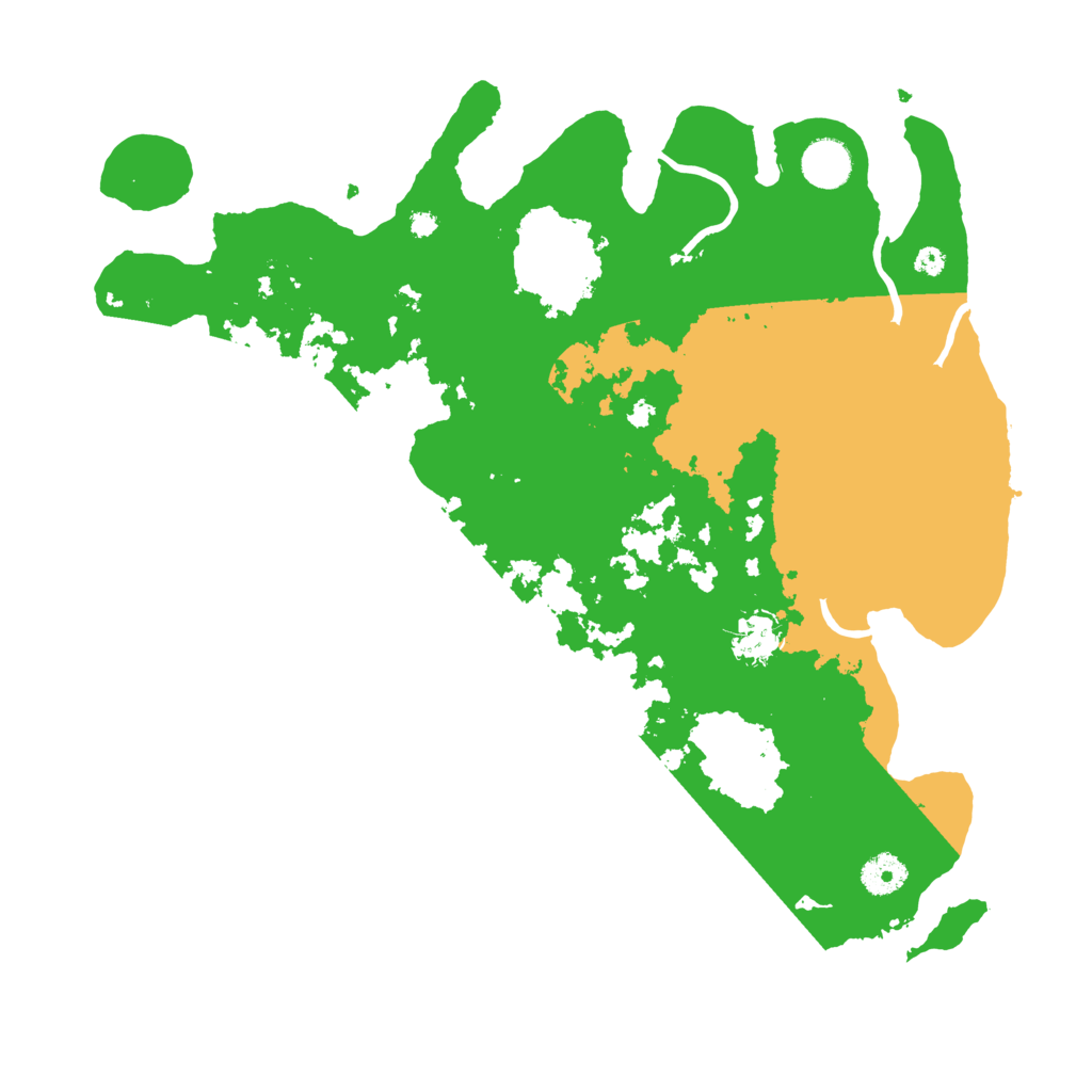 Biome Rust Map: Procedural Map, Size: 3850, Seed: 1026915511