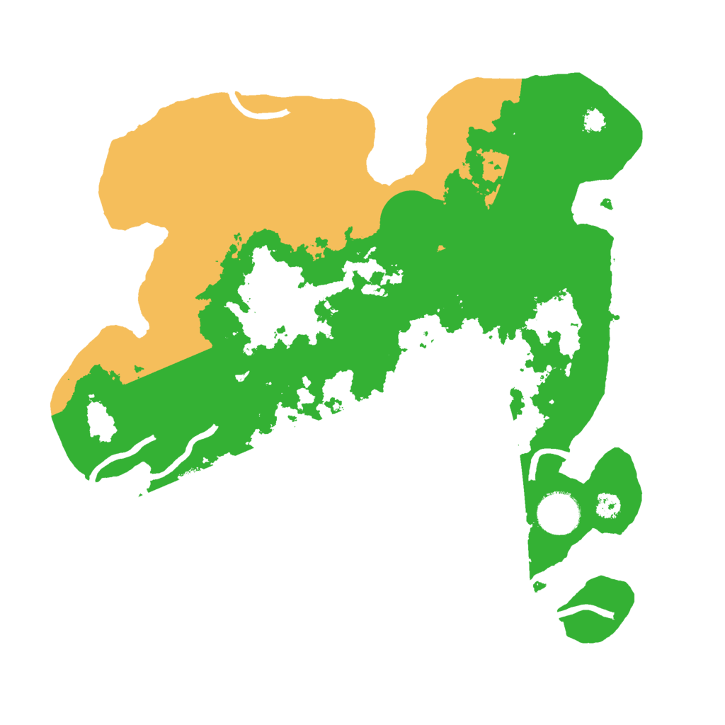Biome Rust Map: Procedural Map, Size: 3000, Seed: 2055536641
