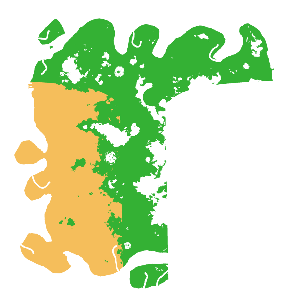 Biome Rust Map: Procedural Map, Size: 4500, Seed: 386021948