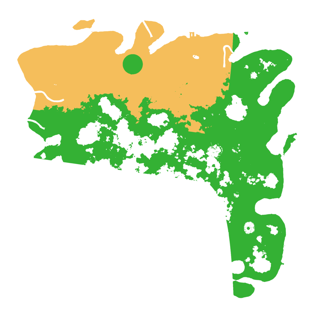 Biome Rust Map: Procedural Map, Size: 4200, Seed: 118201422
