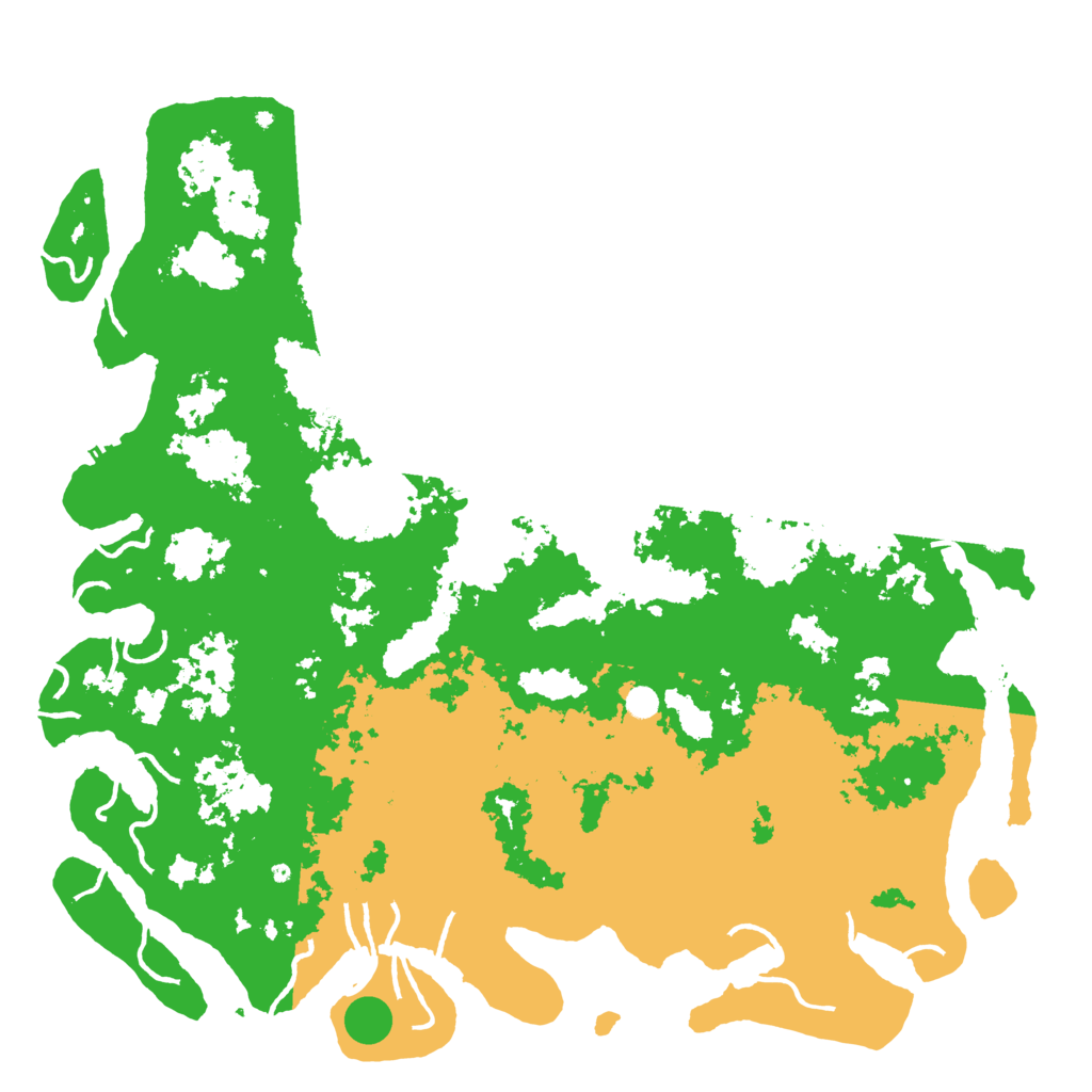 Biome Rust Map: Procedural Map, Size: 6000, Seed: 181608230