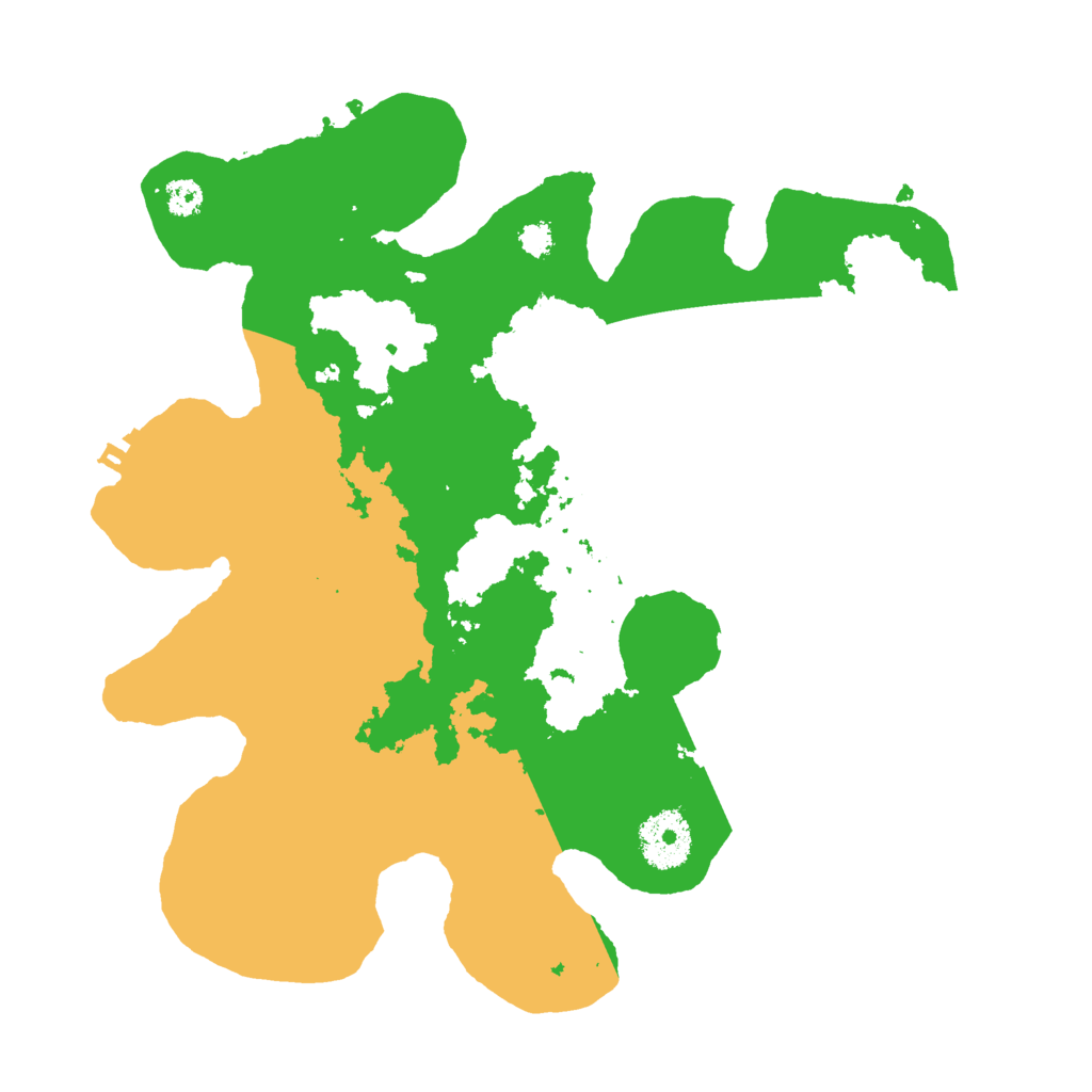 Biome Rust Map: Procedural Map, Size: 3000, Seed: 20004
