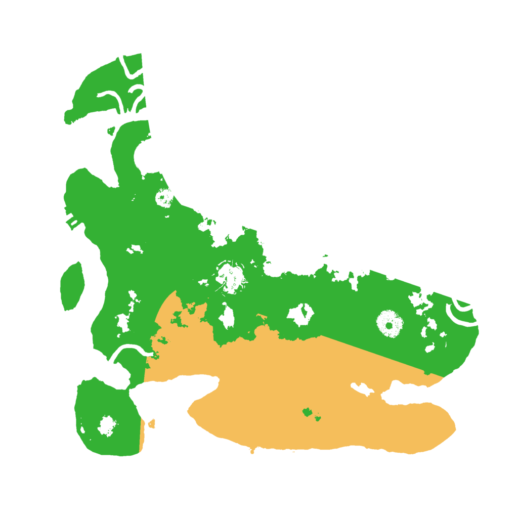 Biome Rust Map: Procedural Map, Size: 3000, Seed: 5046