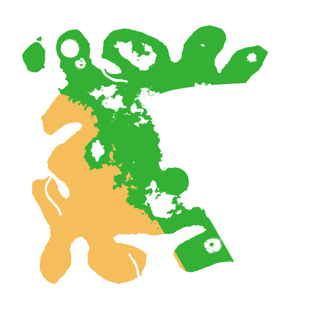 Biome Rust Map: Procedural Map, Size: 3000, Seed: 33469