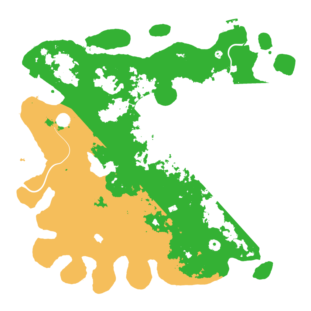 Biome Rust Map: Procedural Map, Size: 4000, Seed: 1994053259