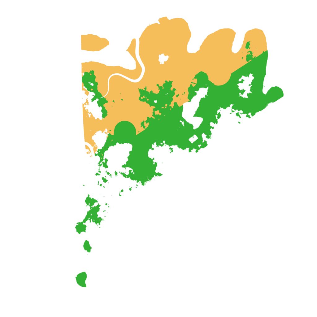 Biome Rust Map: Procedural Map, Size: 4000, Seed: 1624180955