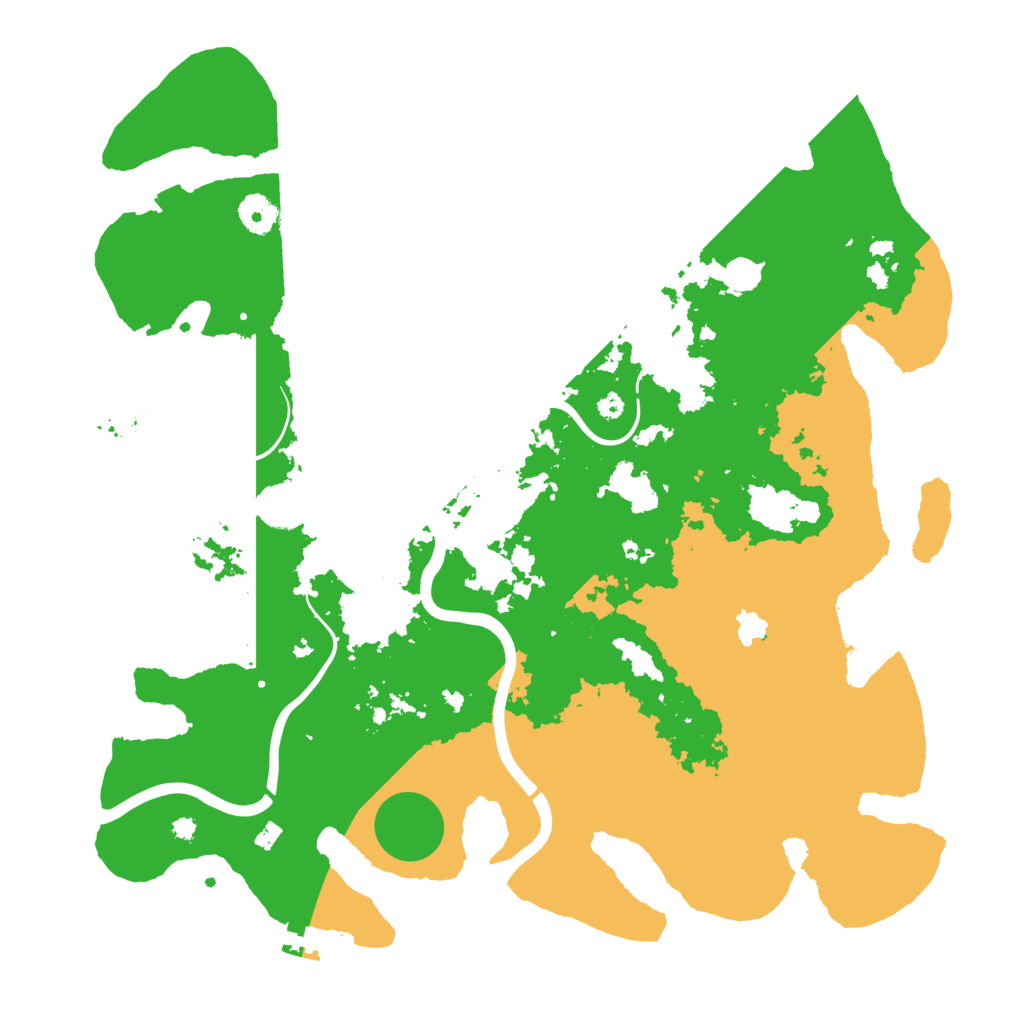 Biome Rust Map: Procedural Map, Size: 4000, Seed: 63238238