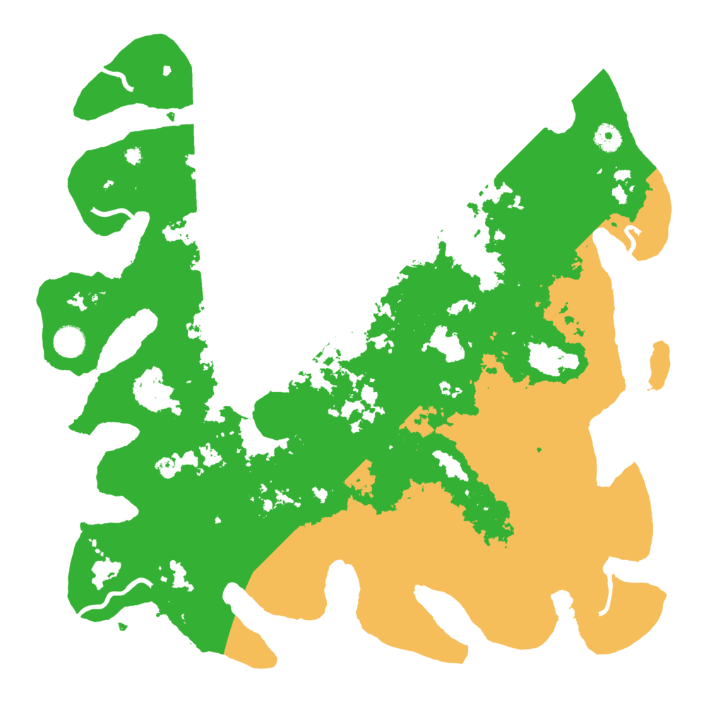 Biome Rust Map: Procedural Map, Size: 4000, Seed: 63238238