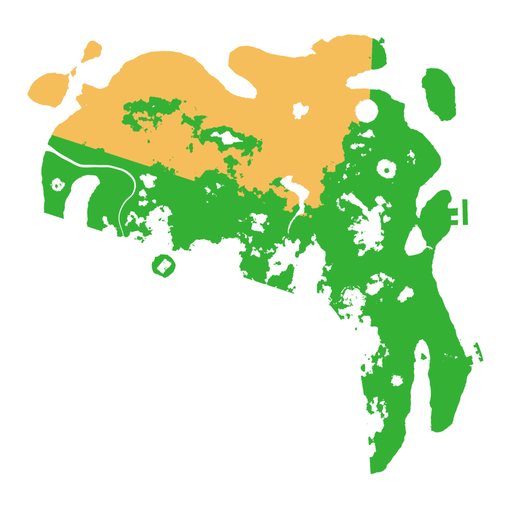 Biome Rust Map: Procedural Map, Size: 4000, Seed: 1335951894