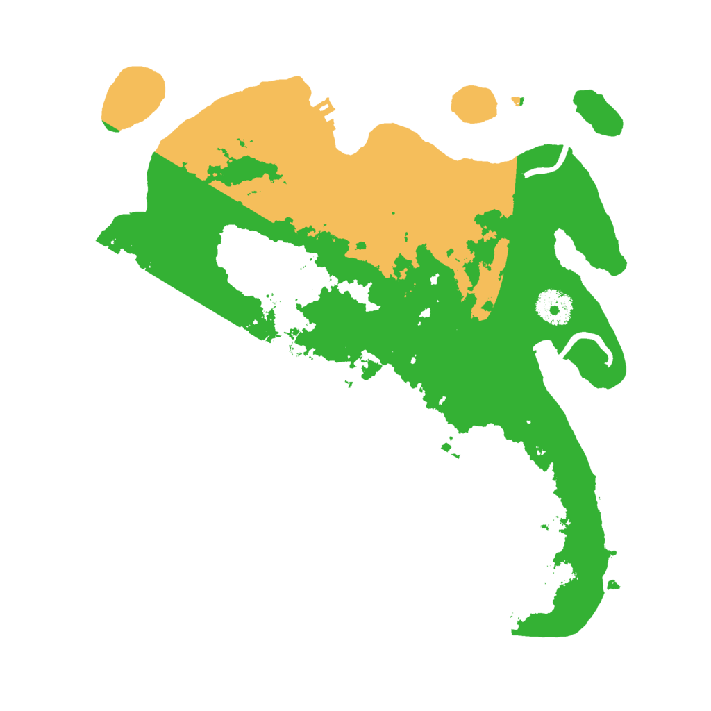Biome Rust Map: Procedural Map, Size: 3000, Seed: 56414