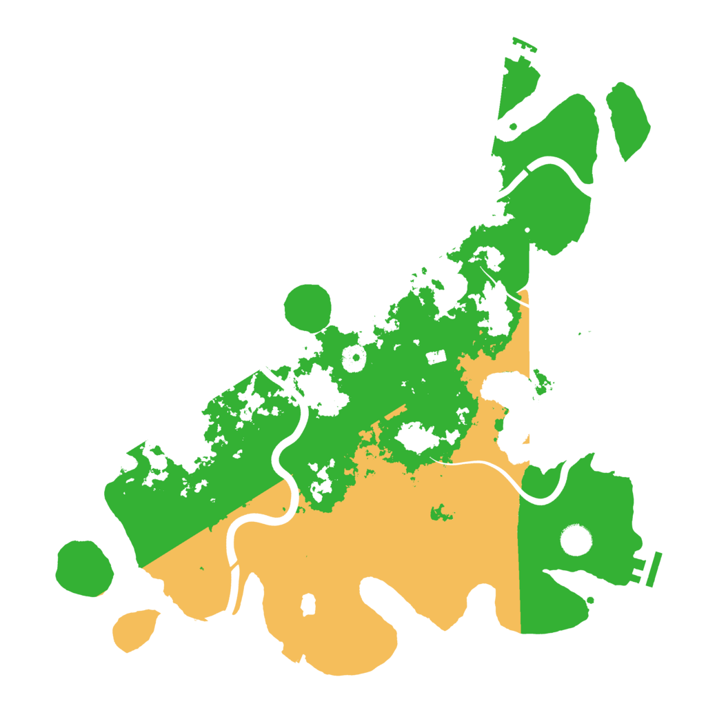 Biome Rust Map: Procedural Map, Size: 4000, Seed: 114982082