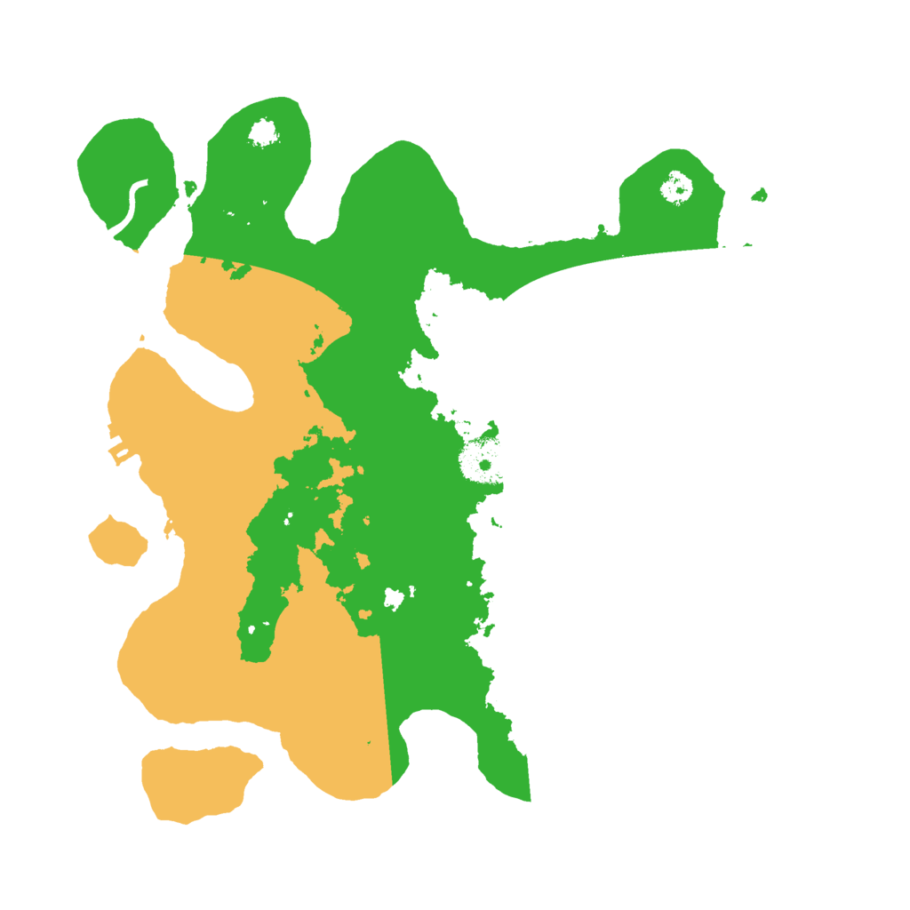 Biome Rust Map: Procedural Map, Size: 3000, Seed: 97311