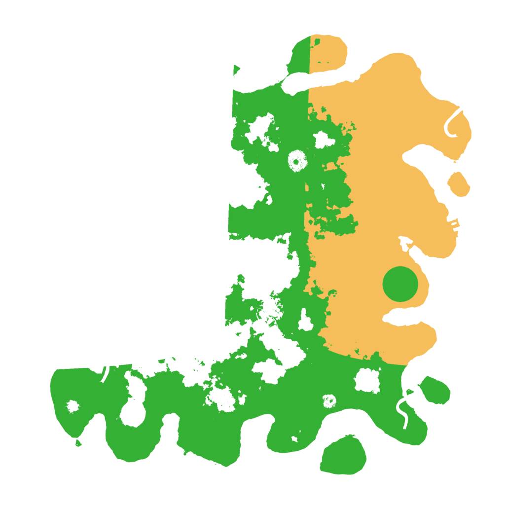 Biome Rust Map: Procedural Map, Size: 3750, Seed: 740531917