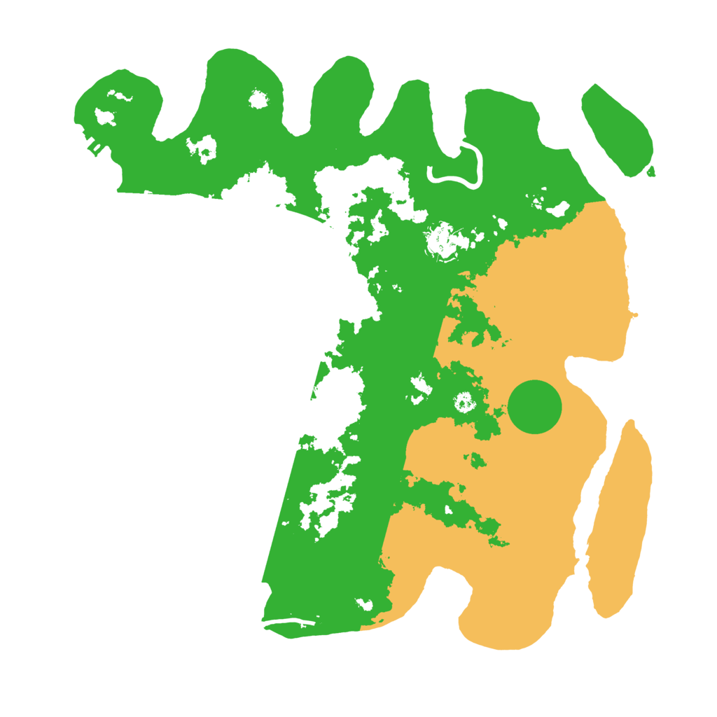 Biome Rust Map: Procedural Map, Size: 3500, Seed: 360