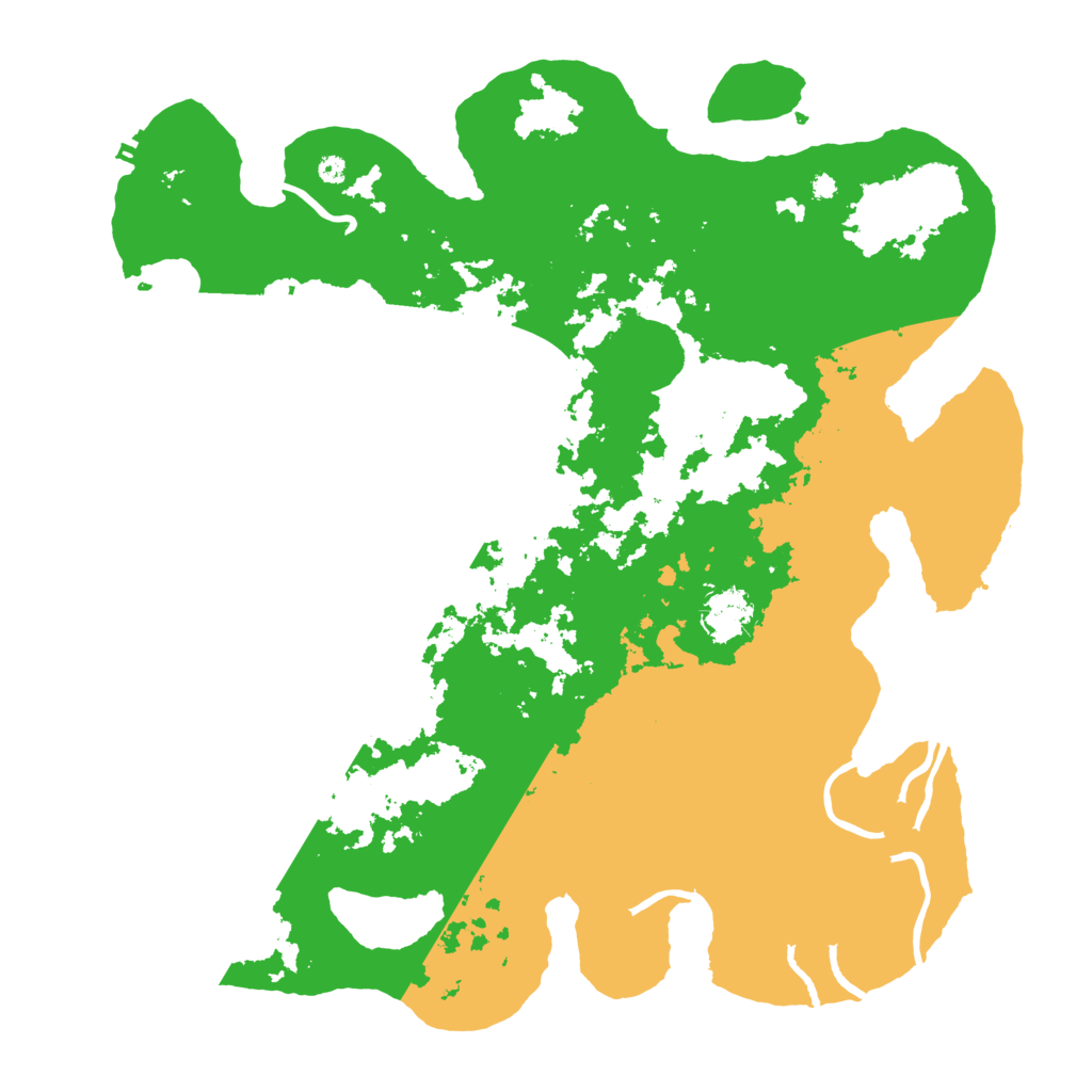 Biome Rust Map: Procedural Map, Size: 4000, Seed: 8241992