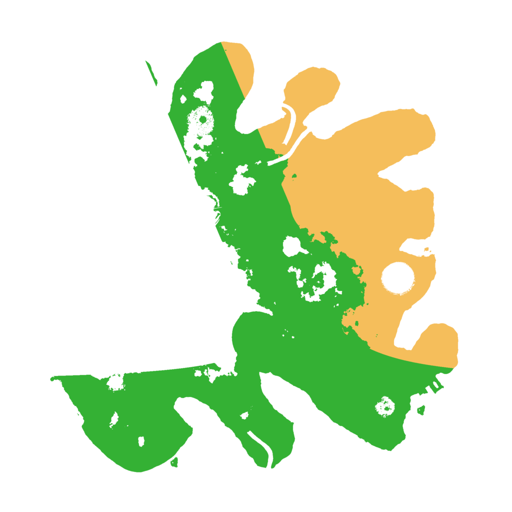 Biome Rust Map: Procedural Map, Size: 2800, Seed: 32125641