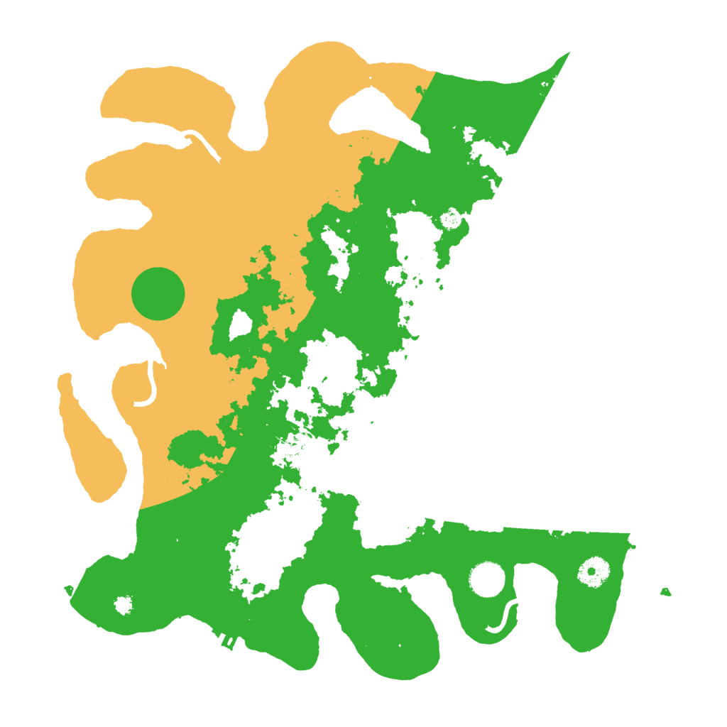 Biome Rust Map: Procedural Map, Size: 3600, Seed: 1949130826