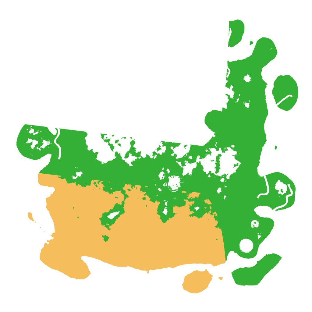 Biome Rust Map: Procedural Map, Size: 4000, Seed: 1835212507