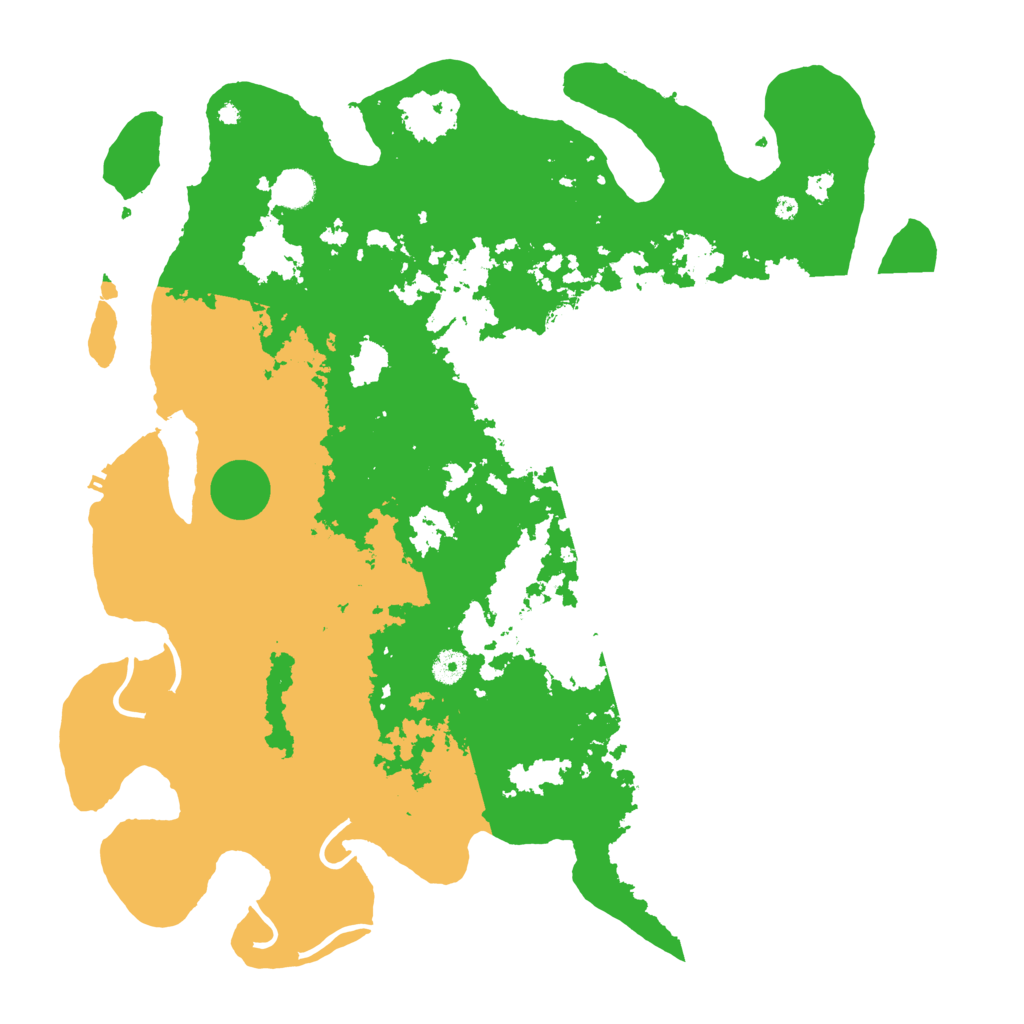 Biome Rust Map: Procedural Map, Size: 4500, Seed: 2062294685