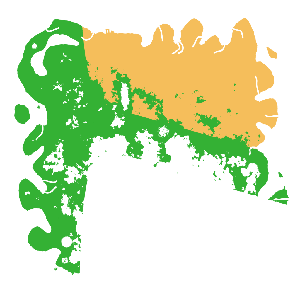 Biome Rust Map: Procedural Map, Size: 5000, Seed: 49168582