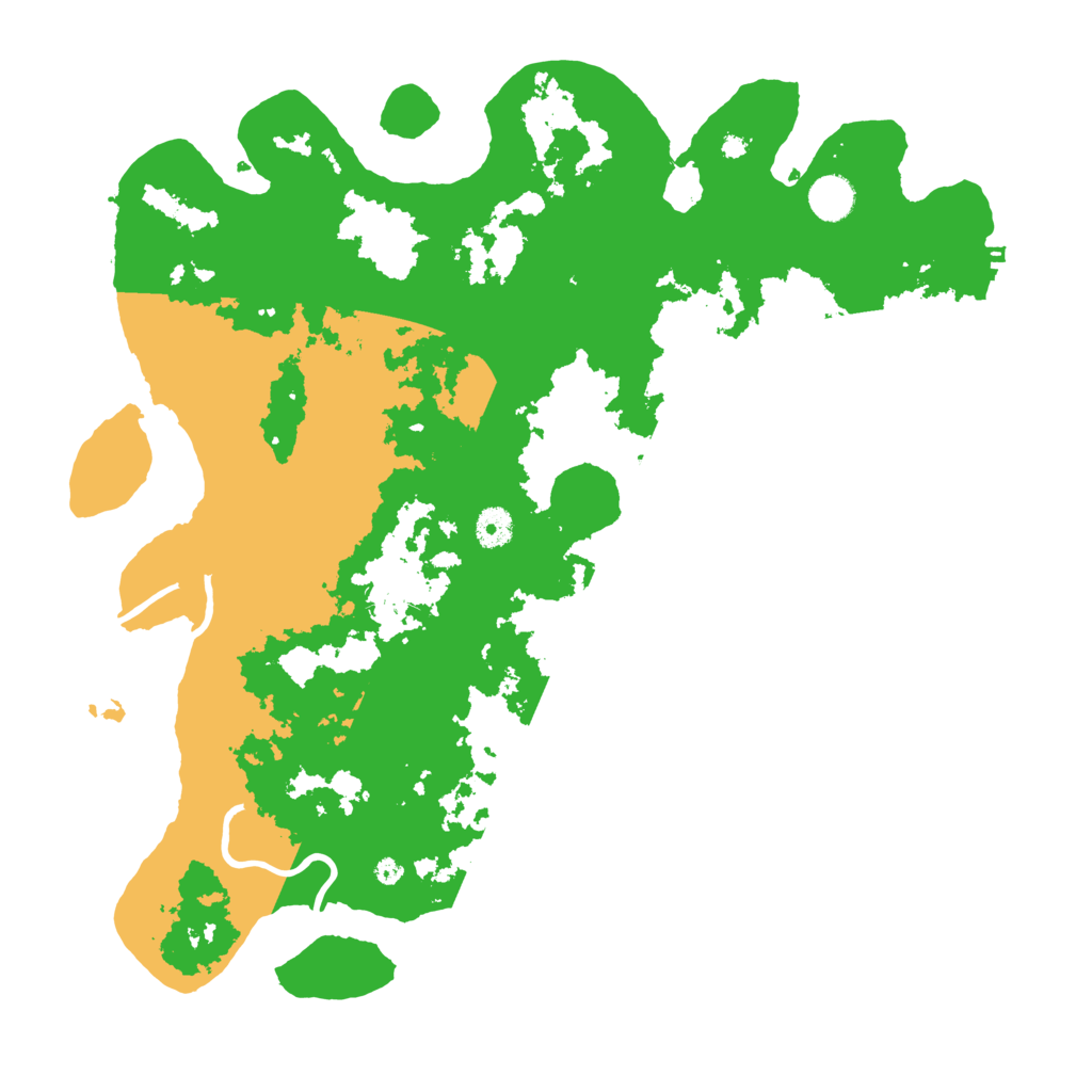 Biome Rust Map: Procedural Map, Size: 4200, Seed: 23