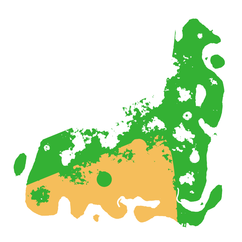 Biome Rust Map: Procedural Map, Size: 4250, Seed: 2079991362