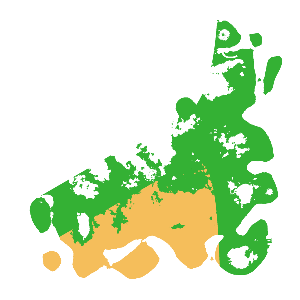 Biome Rust Map: Procedural Map, Size: 4100, Seed: 26345