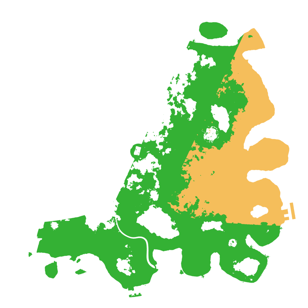 Biome Rust Map: Procedural Map, Size: 3750, Seed: 376101392