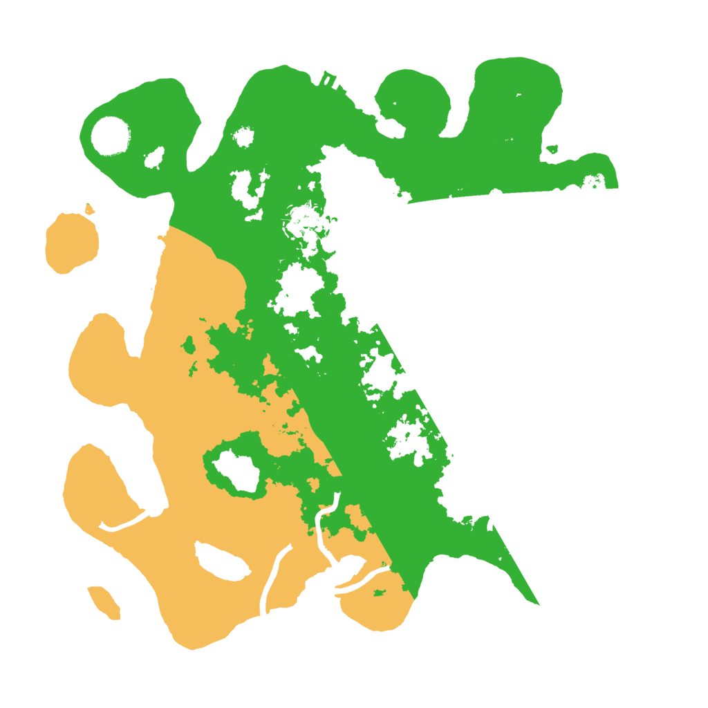 Biome Rust Map: Procedural Map, Size: 3250, Seed: 42069420