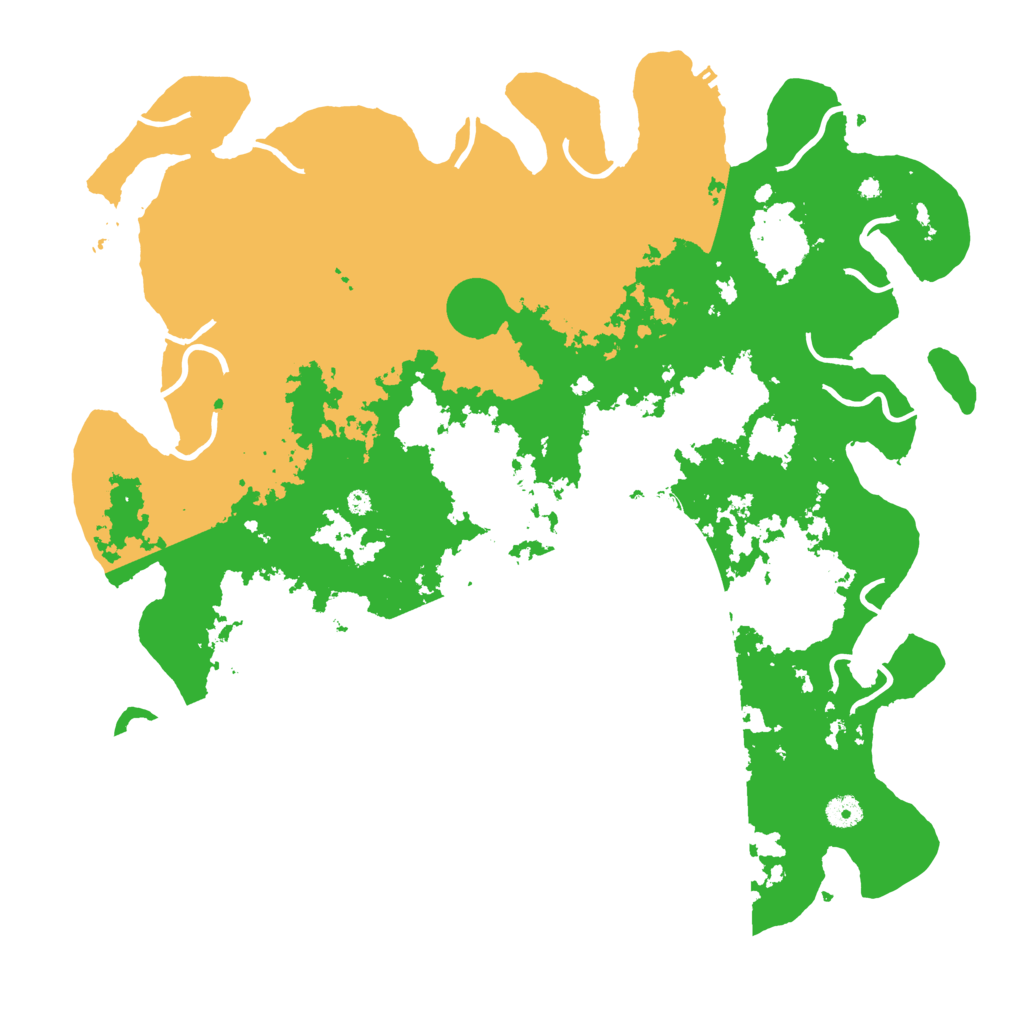 Biome Rust Map: Procedural Map, Size: 4500, Seed: 20009