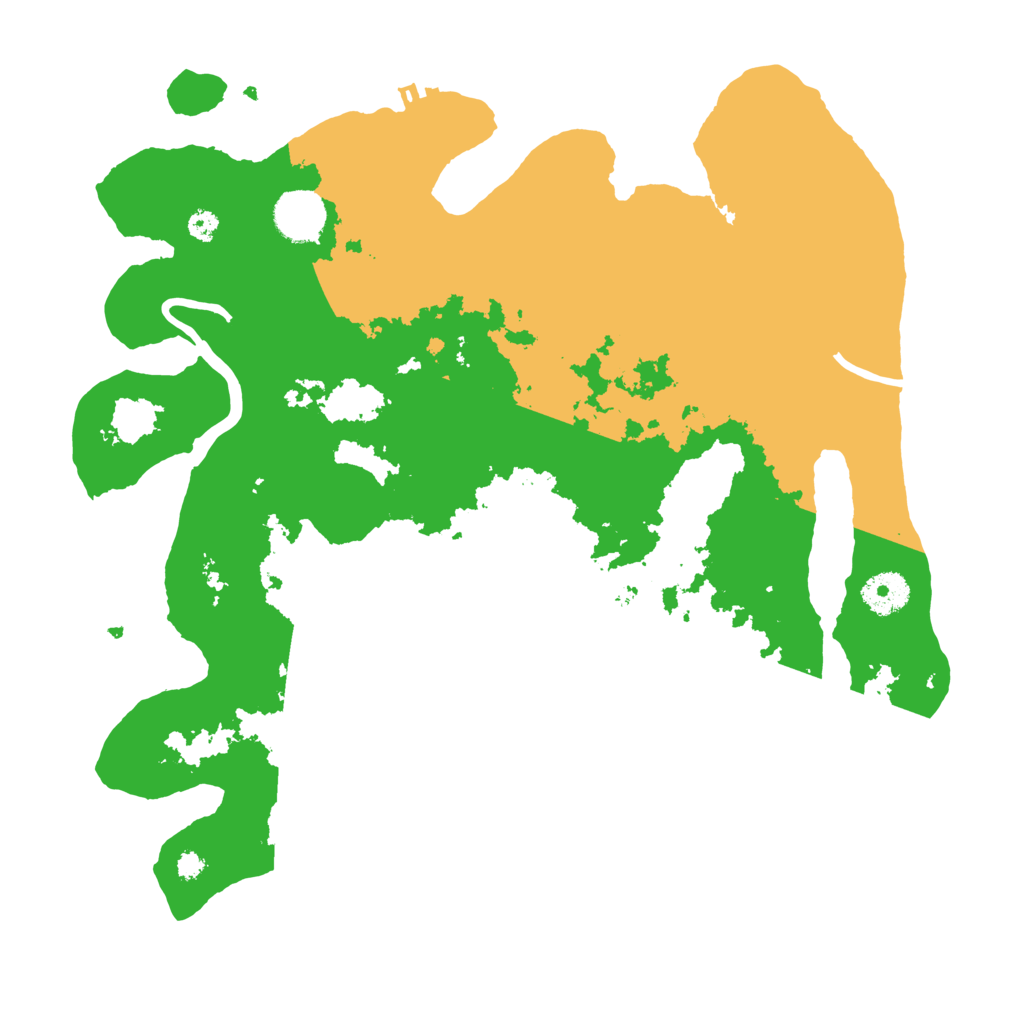 Biome Rust Map: Procedural Map, Size: 3500, Seed: 1908848091