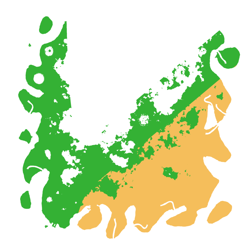 Biome Rust Map: Procedural Map, Size: 4169, Seed: 1722