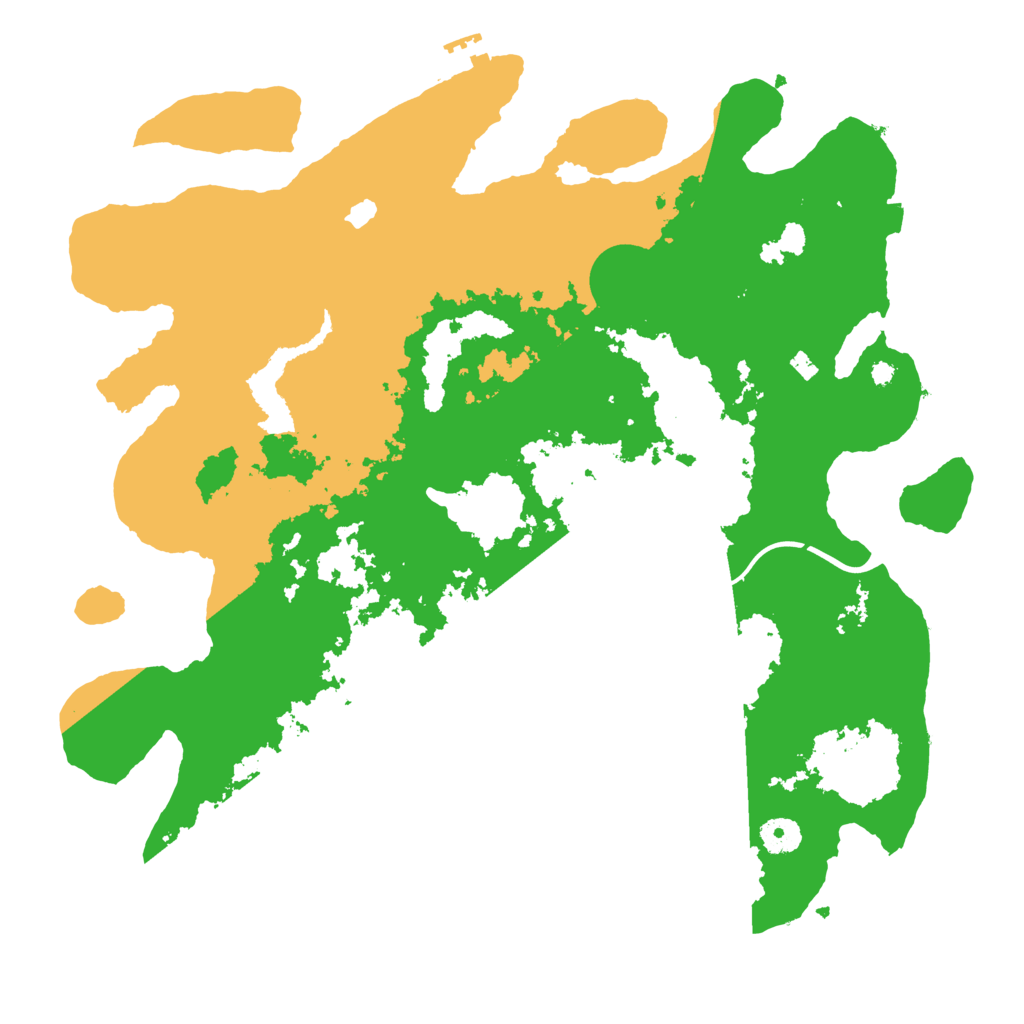 Biome Rust Map: Procedural Map, Size: 4000, Seed: 639092