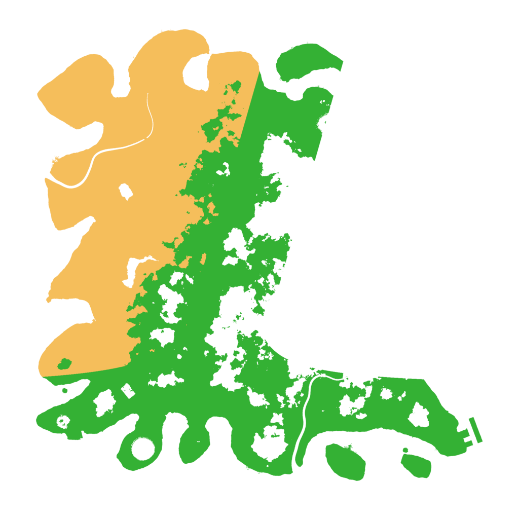 Biome Rust Map: Procedural Map, Size: 4000, Seed: 82618425