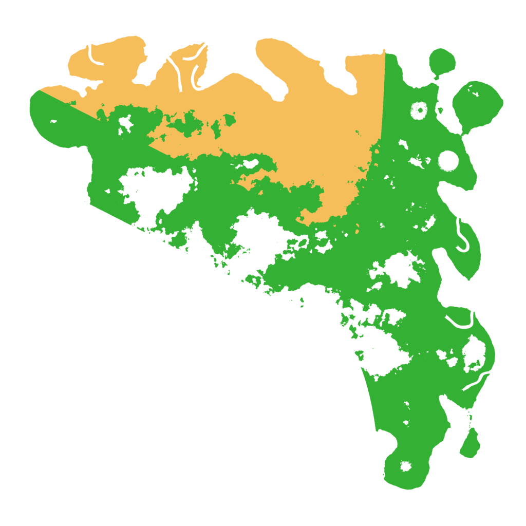 Biome Rust Map: Procedural Map, Size: 4500, Seed: 1656633600