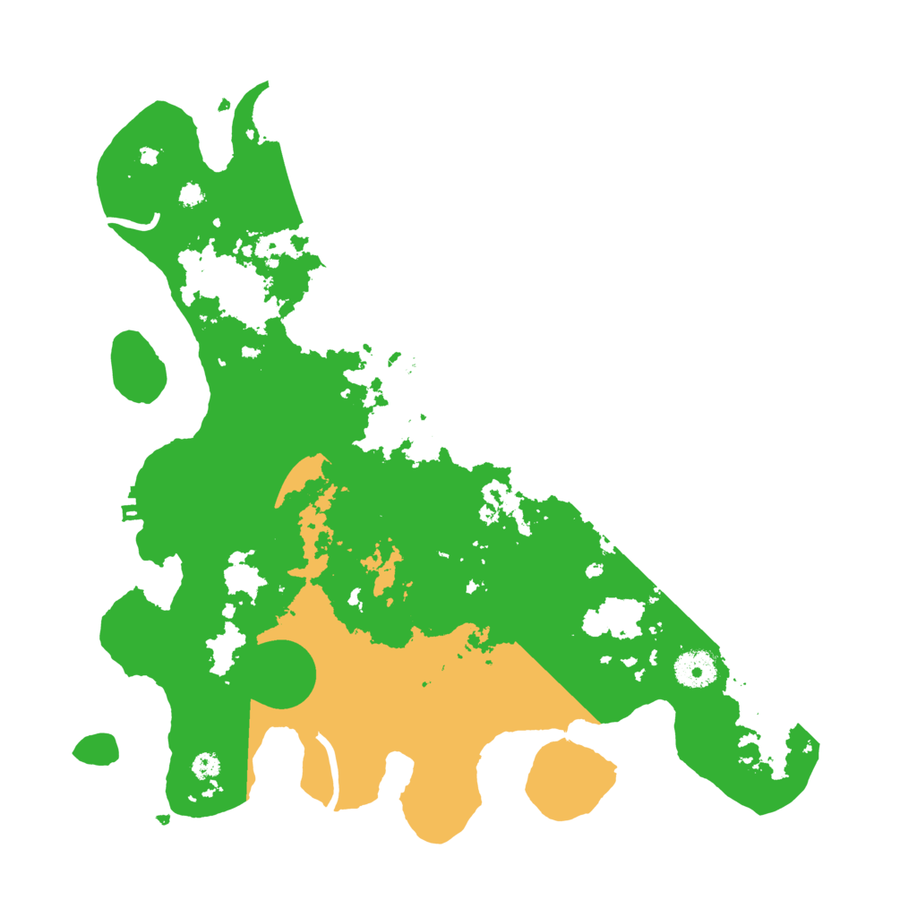 Biome Rust Map: Procedural Map, Size: 3500, Seed: 31963389