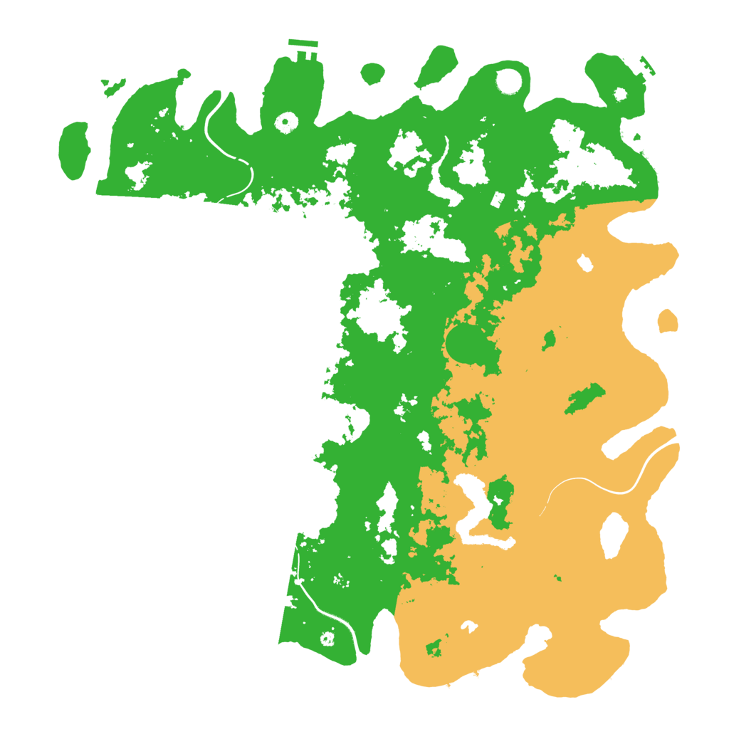 Biome Rust Map: Procedural Map, Size: 5000, Seed: 20220701