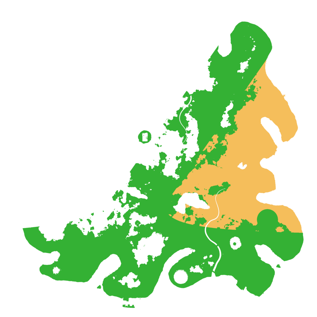 Biome Rust Map: Procedural Map, Size: 4000, Seed: 5324
