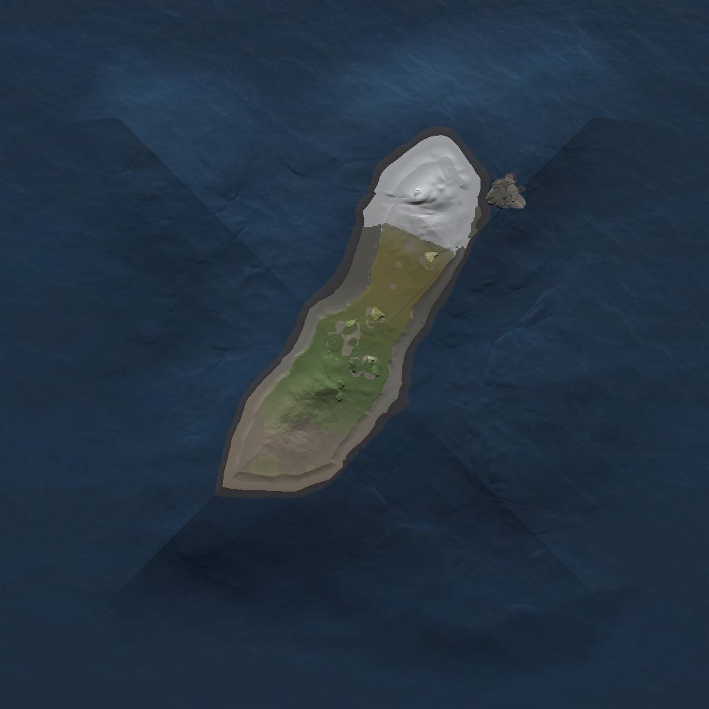 Rust Map: Procedural Map, Size: 1000, Seed: 69556, 3 Monuments