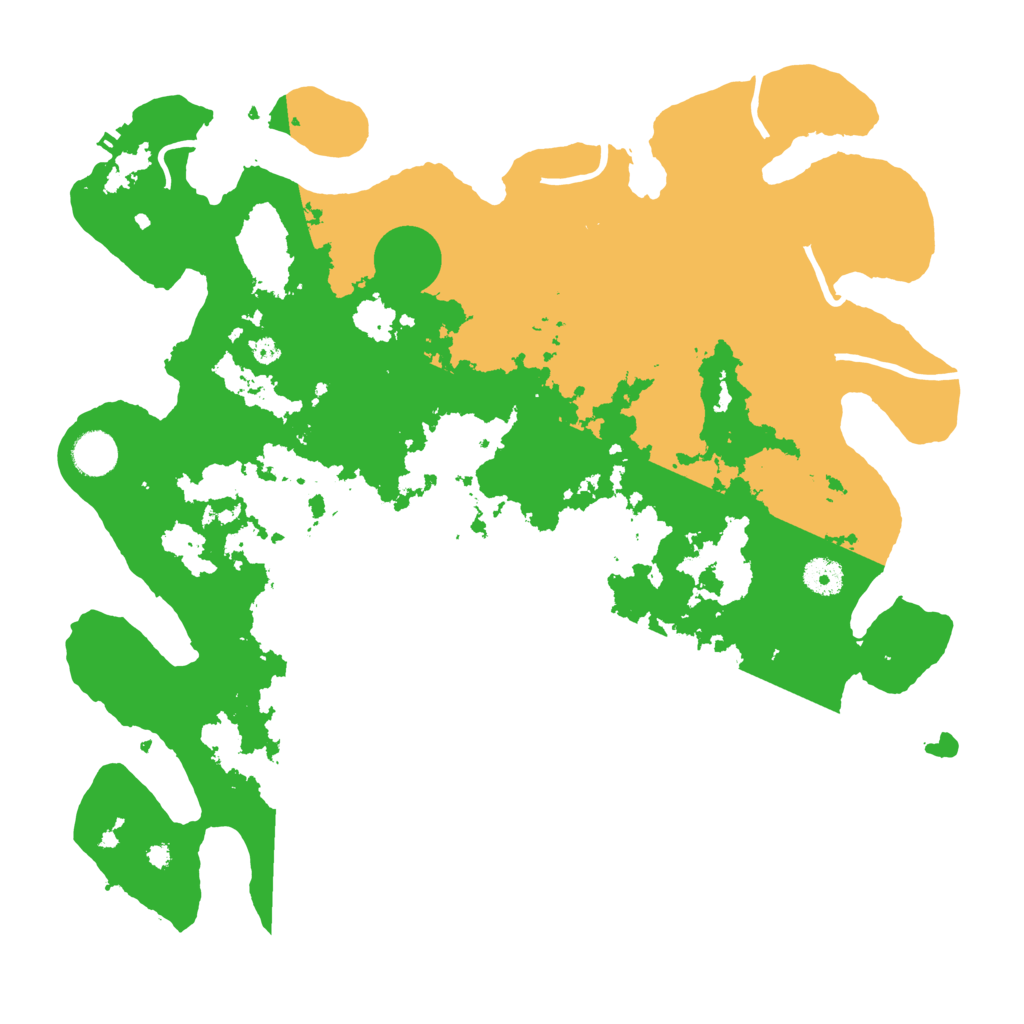 Biome Rust Map: Procedural Map, Size: 4000, Seed: 245657